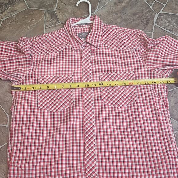 H&M L.O.G.G Fitted Collar Button Down Plaid Shirt Sz Medium - Picture 9 of 11